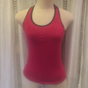 Lululemon Ebb & Flow tank bumble berry red 4